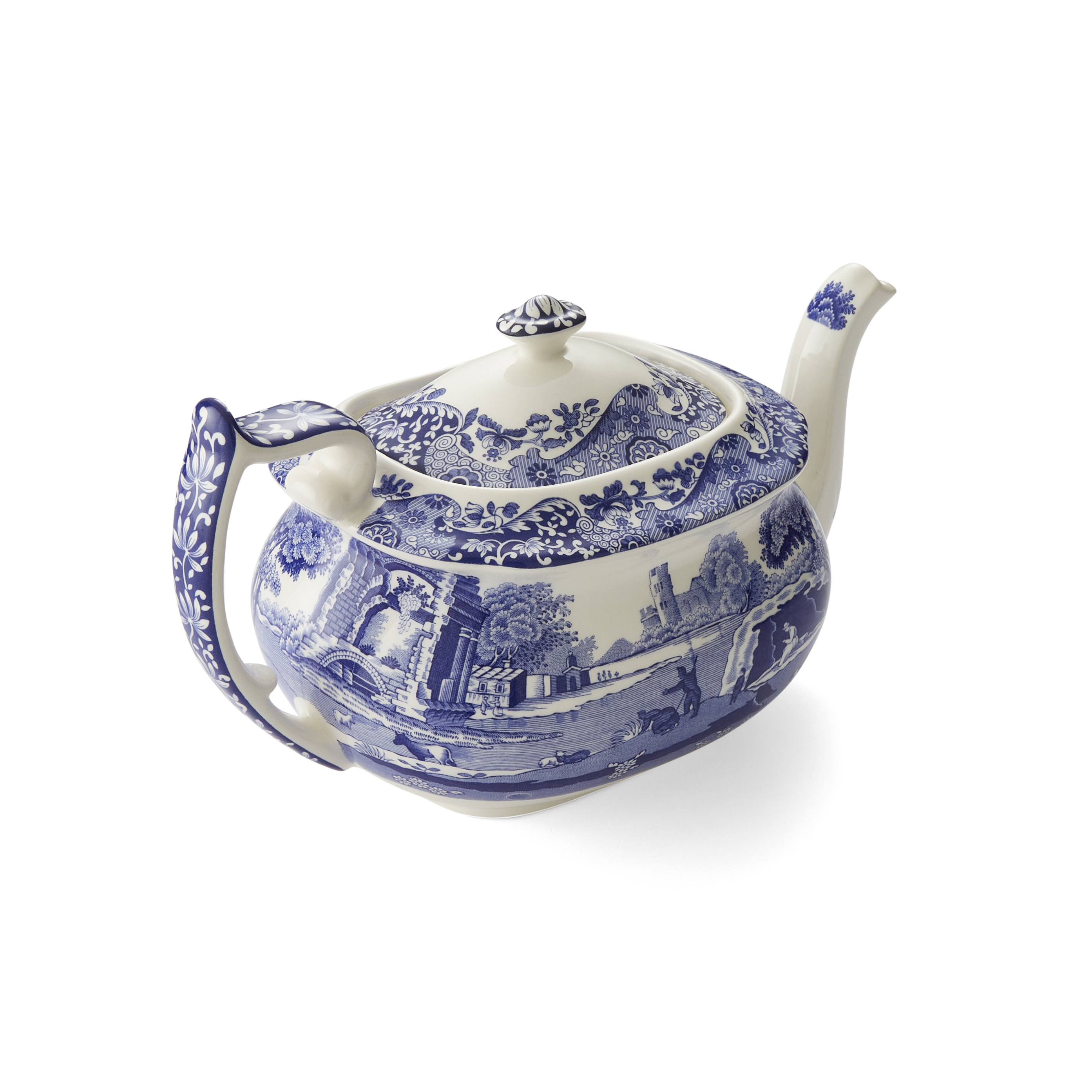 Blue Italian Teapot image number null